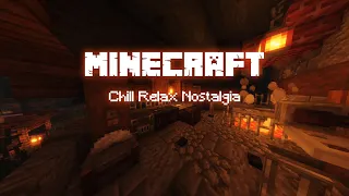 𝑹𝒆𝒔𝒕 𝒊𝒏 𝒕𝒉𝒆 𝒇𝒐𝒓𝒈𝒆 𝒘𝒉𝒊𝒍𝒆 𝒊𝒕 𝒓𝒂𝒊𝒏𝒔 | 4 hour Minecraft Soundtrack - Nostalgia