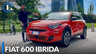 Fiat 600 IBRIDA | LA PROVA: come va e quanto CONSUMA