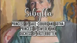 Princess Sibylla of Saxe-Coburg and Gotha, Princess of Sweden and Duchess of Västerbotten