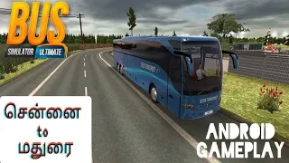 Madurai to Chennai in Bus simulator ultimate tamil on D. K. D