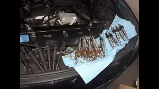 BMW F injector removal / Cutting out BMW injector  / BMW  injector problems