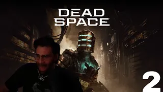 Hasanabi gets scared of the dark and jumps around IRL [Dead Space Remastered Part 2]