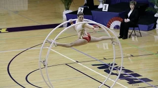 World Championships in Gymwheel 2016 Team Final Israel Liron Di Castro Straight line