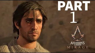 Assassin's Creed Mirage - Gameplay Part 1 - A NEW ASSASSIN IS BORN (PS5)