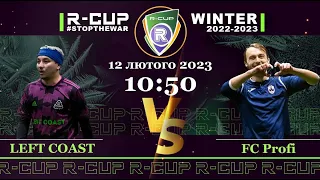 LEFT COAST 4 - 4 FC Profi R-CUP WINTER 22'23' #STOPTHEWAR в м. Києві