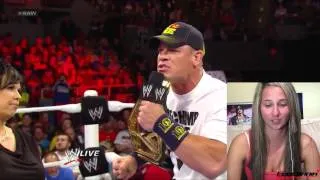 WWE Raw 5/6/13 - John Cena Opening LIVE COMMENTARY