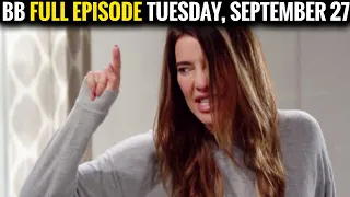 CBS The Bold and the Beautiful Spoilers Tuesday, September 27 | B&B 9-27-2022