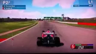 F1 2014 gameplay Great Britain | 1:34.975, ALL assists OFF