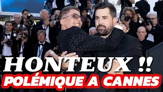 la montée des marches d'Artus et Sofian Ribes (Un p'tit truc en plus) à Cannes suscite la polémique