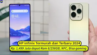 Rp. 1,4 Juta dapat Ram 8/256GB! 5 HP INFINIX di Awal Tahun 2024