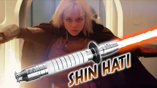 Shin Hati Neopixel Lightsaber Review from Ahsoka Series! (Artsabers)