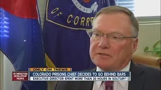 New Colorado prison chief spends a day in solitary confinement