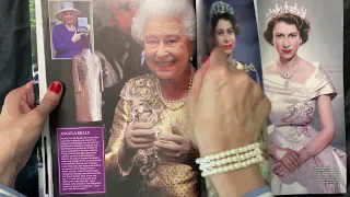 ASMR  Page Turning Whisper |Flip Through , Whisper! - (Magazine) Look Through | Royal Family!