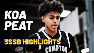 Koa Peat Compton Magic Adidas 3SSB 17U Highlights 2022 (Point-Forward Class of 2025)