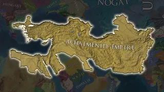 What if Achaemenid Empire Existed in 1444 - EU4 Timelapse