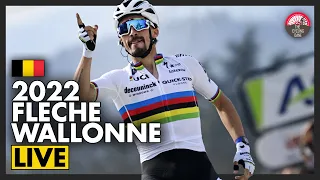 Flèche Walonne 2022 LIVE COMMENTARY - Can Pogacar Challenge Alaphilippe on the Mur de Huy?