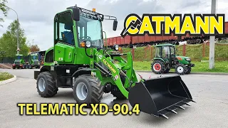 Полный обзор машины погрузочной CATMANN XD-90.4 Telematic