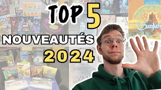 TOP 5 NOUVEAUTÉS 2024 !