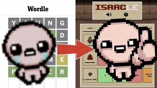 I MADE A BINDING OF ISAAC WORDLE