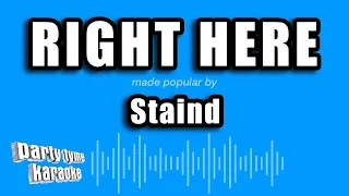 Staind - Right Here (2005 / 1 HOUR LOOP)