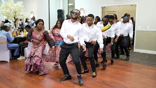 Congolese Wedding Entrance Dance - Serge Pami (Onction Epakwa) Denver, CO