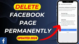 How to Delete Facebook Page Permanently in Mobile 2024