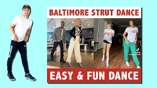 Baltimore Strut Dance Tutorial | Popular Dance | Easy & Fun Dance | Step By Step Tutorial