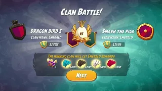 AngryBirds2 AB2 Clan Battle! (CVC) 2nd Attempt (Thursday,18February,2021) Gameplay with Bubbles