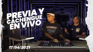 DJ ROMAN DJ FAKU VAZQUEZ  FER PALACIO PREVIA Y CACHENGUE SABADO 17 ABRIL 2021 EN VIVO