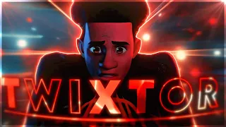 Miles Morales Twixtor Clips for editing ( Spider man Across The Spider Verse  )