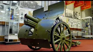 Советская 76-мм горная пушка обр.1909 г .