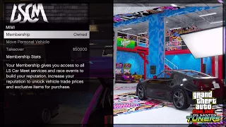 GTA 5 - How to Buy the New Tuning Shop & Get a LS Car Meet Membership