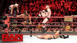 Enzo & Big Cass vs. Cesaro & Sheamus - Raw Tag Team Title No. 1 Contender's Match: Raw, Apr. 4, 2017