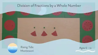 Division of Fractions by a Whole Number