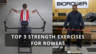 ROW FASTER, HAVE BETTER TECHNIQUE, AVOID INJURIES - MASTER THESE 3 STRENGTH EXERCISES NOW