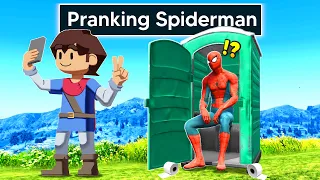 7 Ways To PRANK SPIDERMAN In GTA 5!