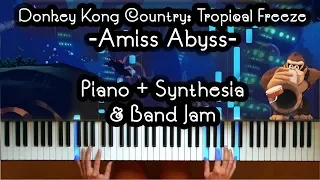 Funky Waters / Amiss Abyss from Donkey Kong Country Tropical Freeze Piano & Synthesia [How To Play]