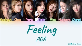 AOA (에이오에이) – Feeling (느낌이 오니) [Color Coded Lyrics] (ENG/ROM/HAN)