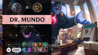 Dr. Mundo Top vs Renekton - KR Master Patch 14.9