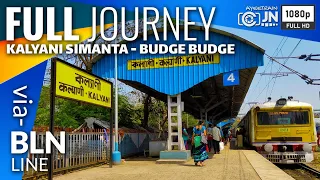 Kalyani Simanta to Budge Budge Full Journey Coverage by EMU Train :: Eastern Railway