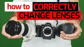 Are YOU changing lenses correctly?