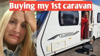 What happened when buying my first caravan.