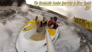 The Unsinkable Seadoo Sportster in River Rapids