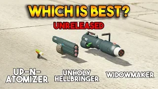 GTA 5 ONLINE : UP-N-ATOMIZER VS UNHOLY HELLBRINGER VS WIDOWMAKER (WHICH IS BEST?)