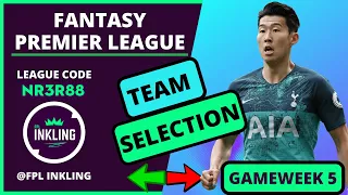 FPL TEAM SELECTION GAMEWEEK 5 | TOP 40K IN THE WORLD! | Fantasy Premier League 2023/24 Tips