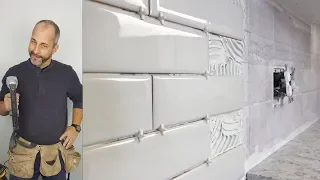 How to Tile Over an Existing Back Splash with Subway Tile