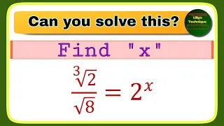 Nice Algebra Equation Solving | Math Olympiad Question | You should be able to solve this !! #maths