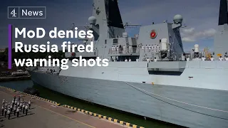 UK denies Russia fired warning shots at British destroyer in Black Sea