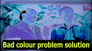 Sony LCD TV bad color problem solution.#Pro Hack