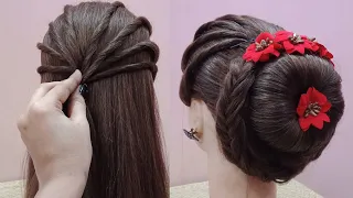 Secrets For The Perfect Bun Hairstyle | Best Hairstyle For Wedding Bride | Brida Hairstyle Ladies